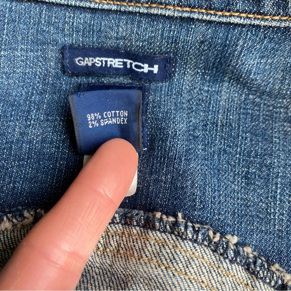 Y2K Gap Stretch Denim / Jean Jacket - Stretch- Small - Picture 8 of 11